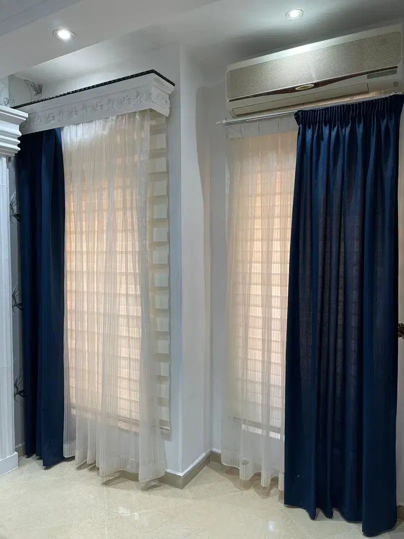 پرده نو بدون چروک|پرده، رانر، رومیزی|آستارا, |دیوار