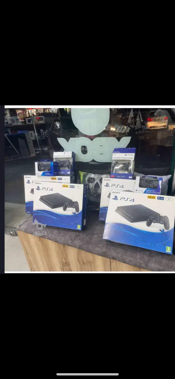 ps4اسلیم یکترا دو دسته فولگیم با گارانتی|کنسول، بازی ویدئویی و آنلاین|آمل, |دیوار