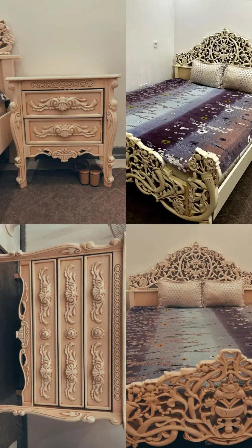 سرویس خواب|تخت و سرویس خواب|قنوات, |دیوار