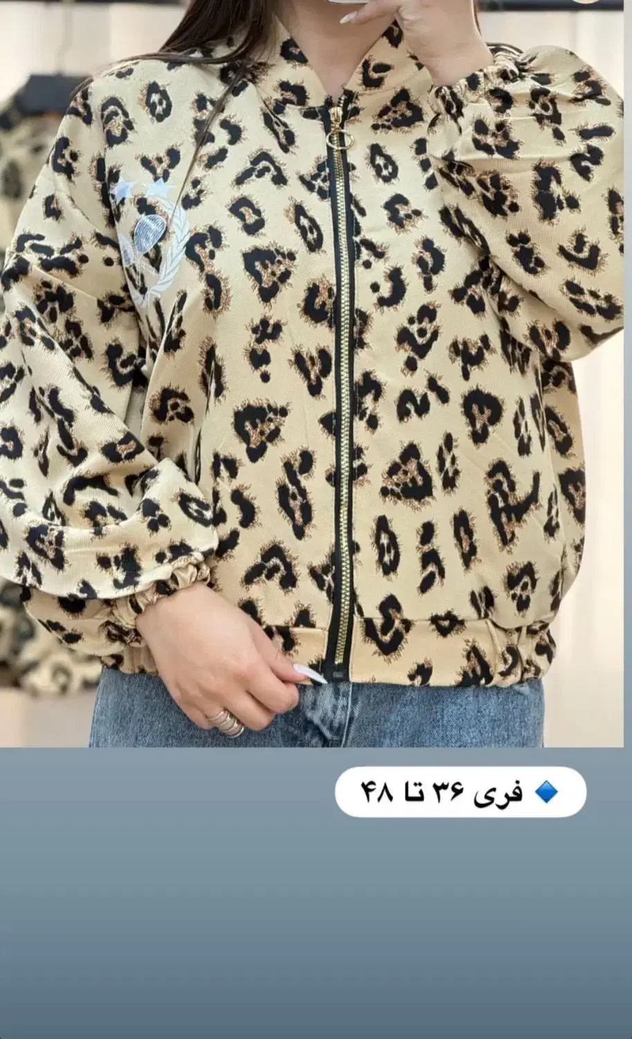 بامبر جکت پلنگی|لباس|نظرآباد, رسالت|دیوار