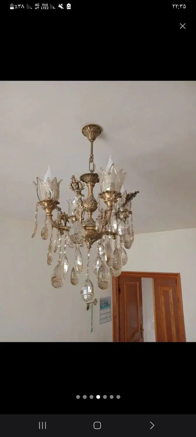 لوستر|لوستر و چراغ آویز|اردبیل, |دیوار