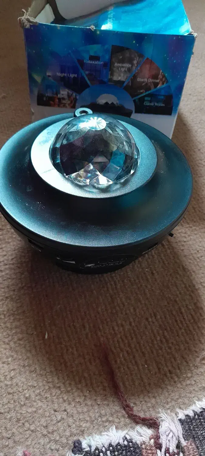 چراغ و اسپیکر کهکشانی|چراغ خواب و آباژور|نوشهر, |دیوار