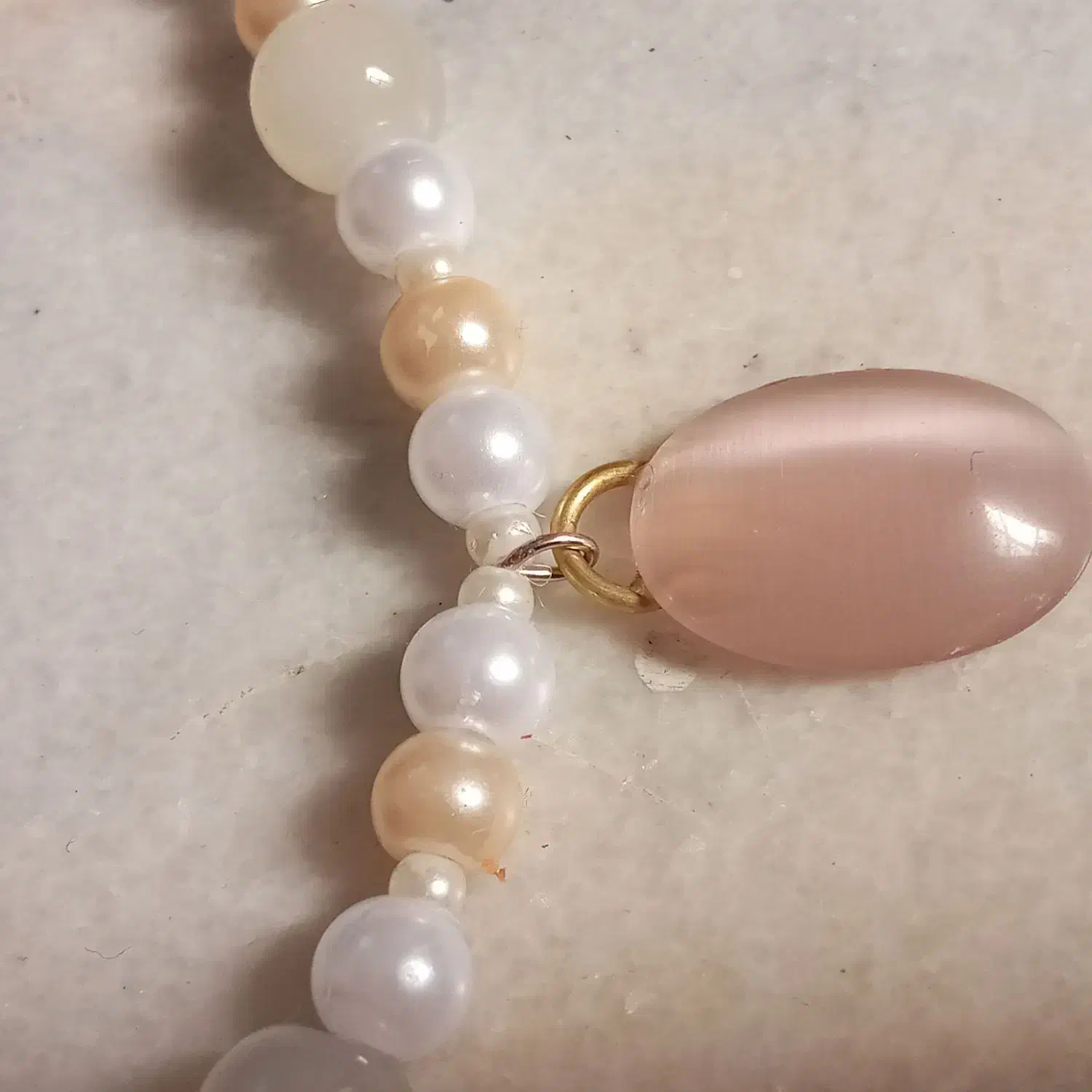 گردنبند سنگ چشم گربه|بدلیجات|اصفهان, جلالیه|دیوار