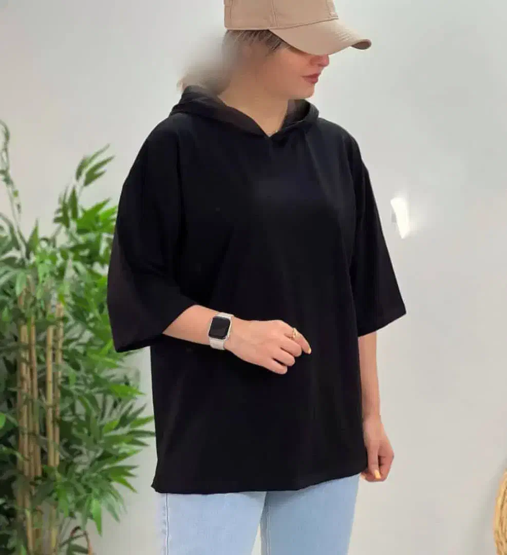 تولید تیشرت باکسی مشکی|لباس|بهبهان, |دیوار