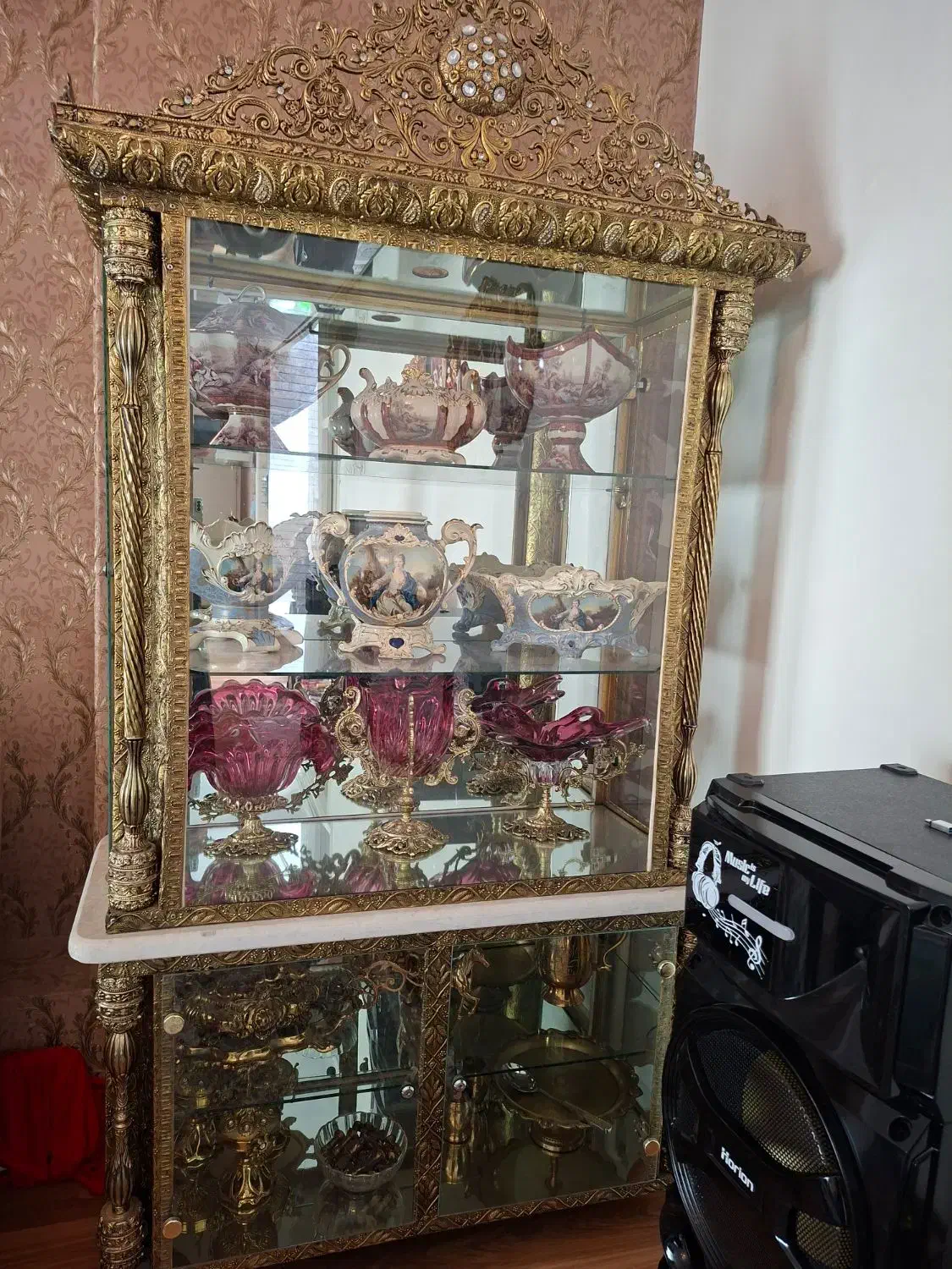 بوفه|بوفه، ویترین، کنسول|خوی, |دیوار