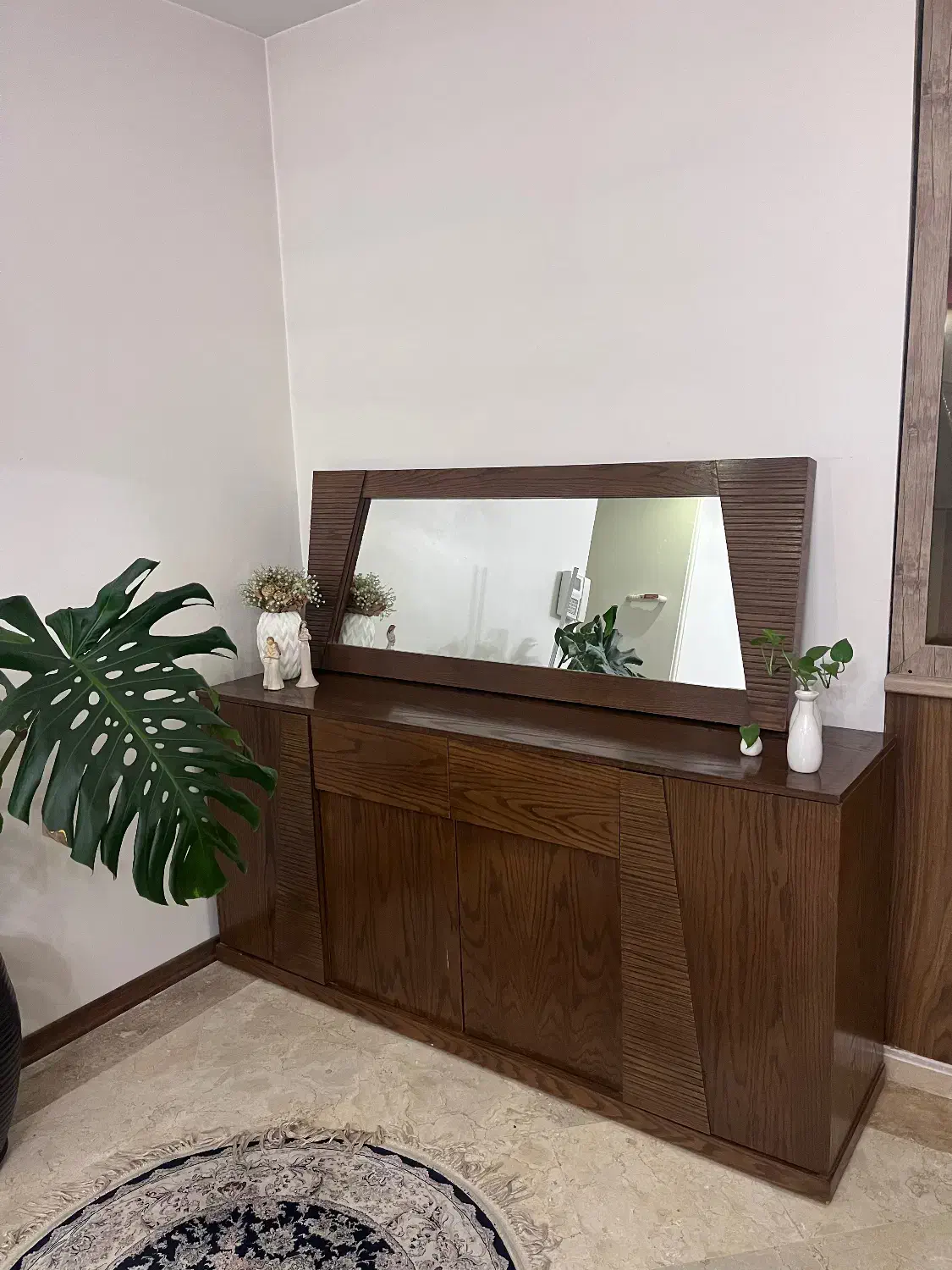 کنسول، آینه و میز تلویزیون چوب مناسب جهیزیه|بوفه، ویترین، کنسول|تهران, سردارجنگل|دیوار