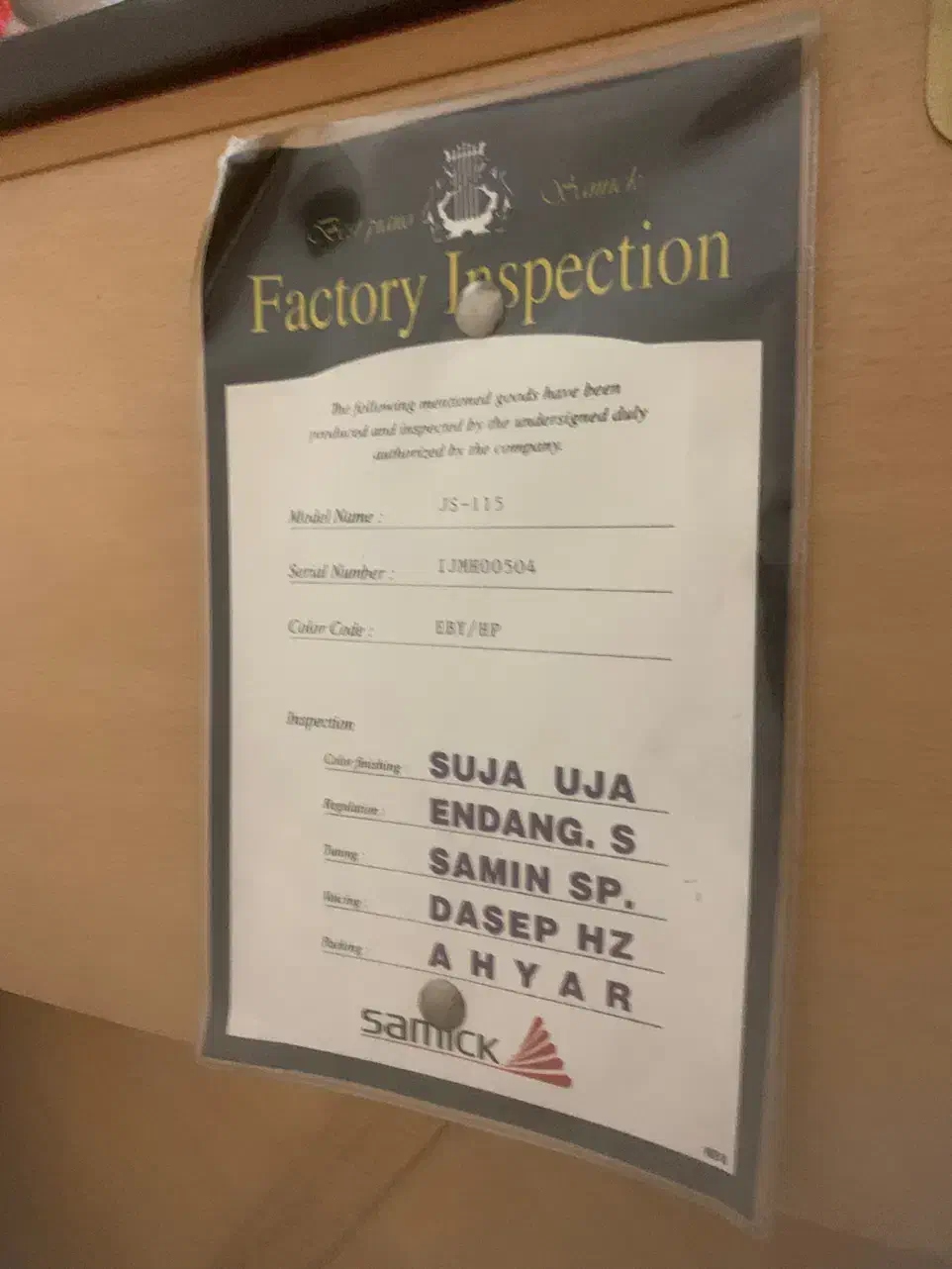 پیانو سمیک ۱۱۵ کاملا سالم|پیانو، کیبورد، آکاردئون|کرج, عظیمیه|دیوار