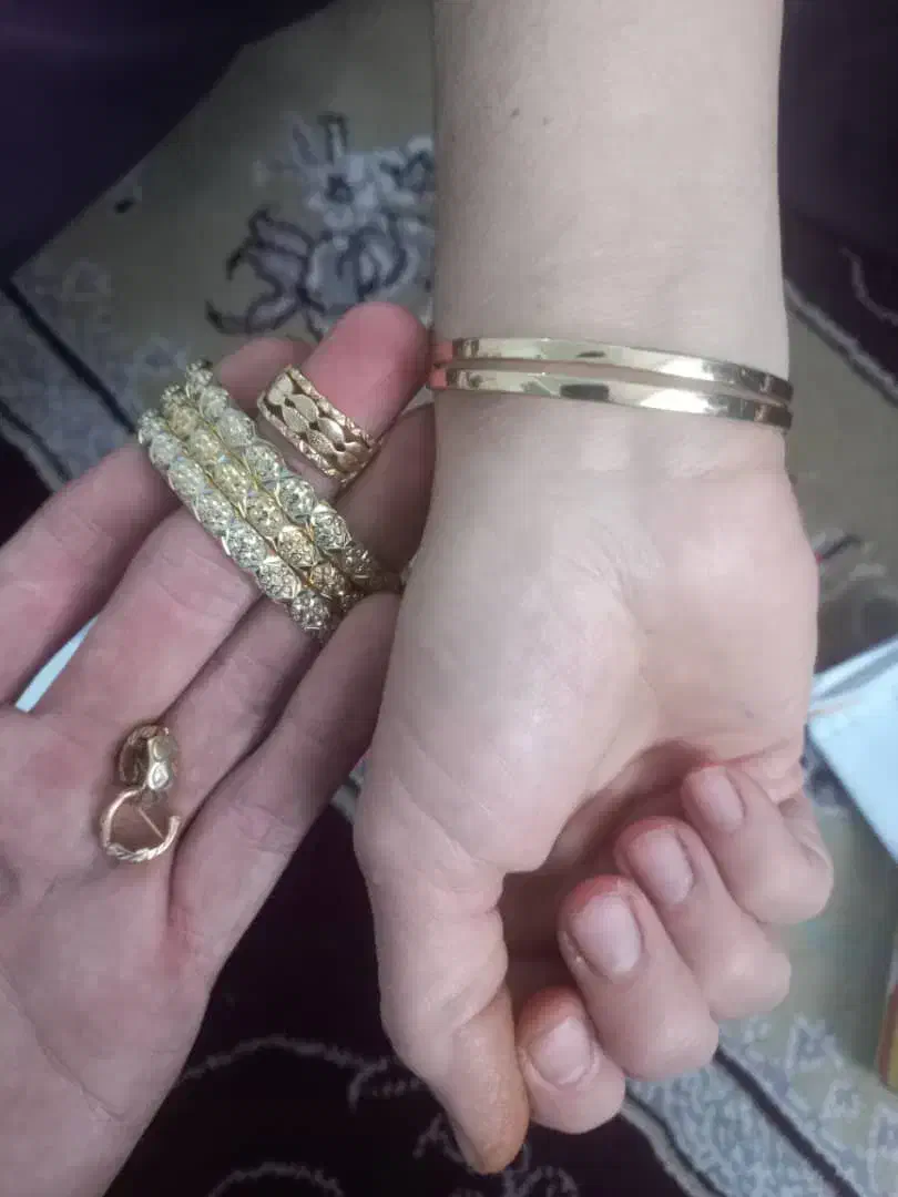 ۴۱گرم طلا  با فاکتور|جواهرات|اقبالیه, |دیوار