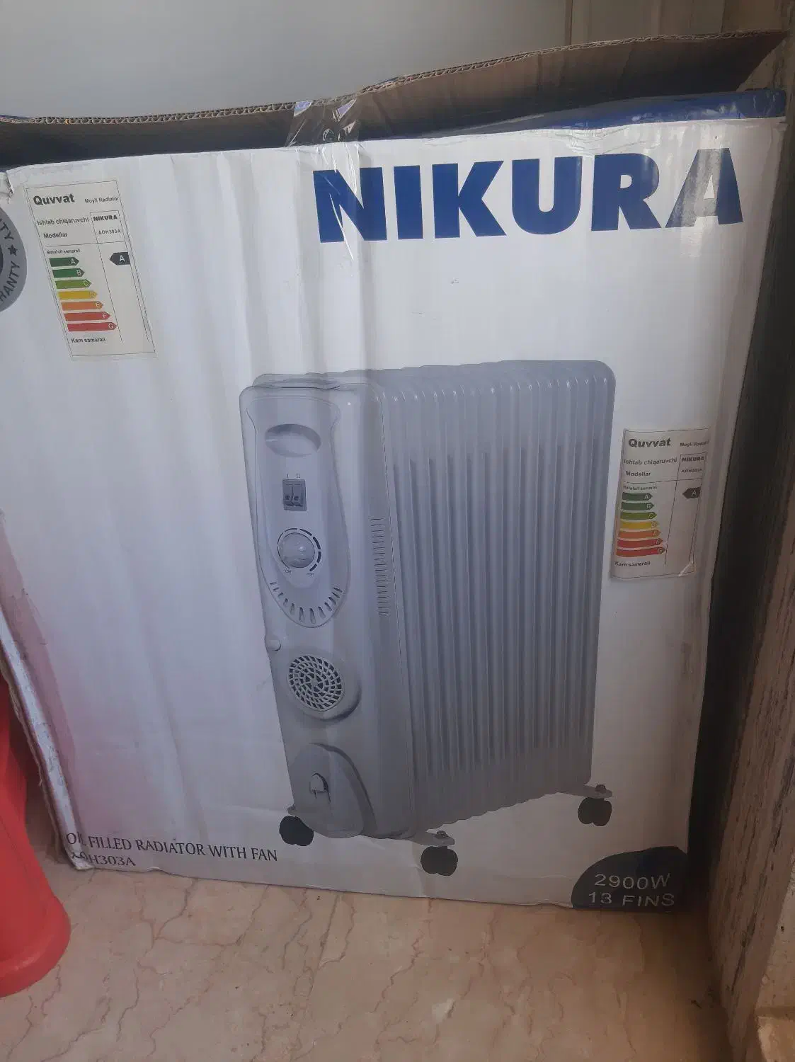 شوفاژ برقی nikkura|آبگرمکن، پکیج، شوفاژ|شیراز, شهرک گلستان|دیوار