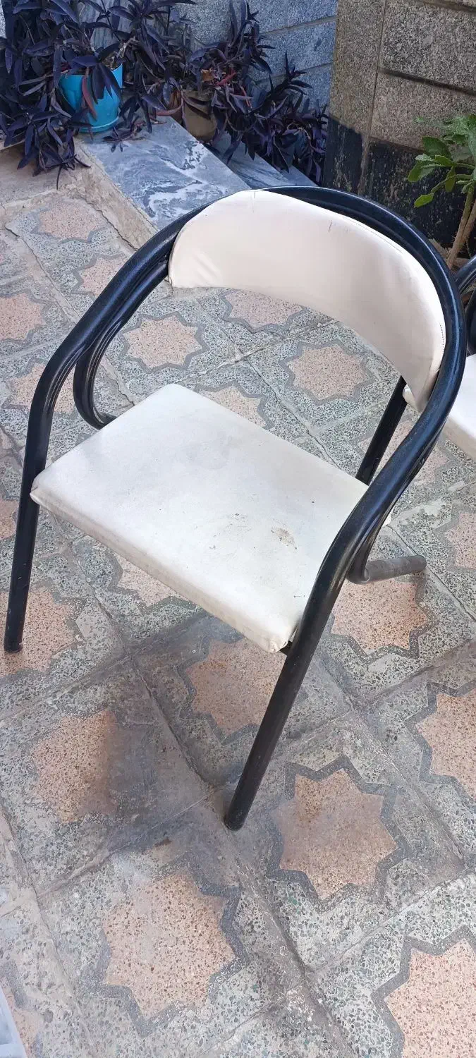 صندلی فلزی|صندلی و نیمکت|خرم‌آباد, |دیوار