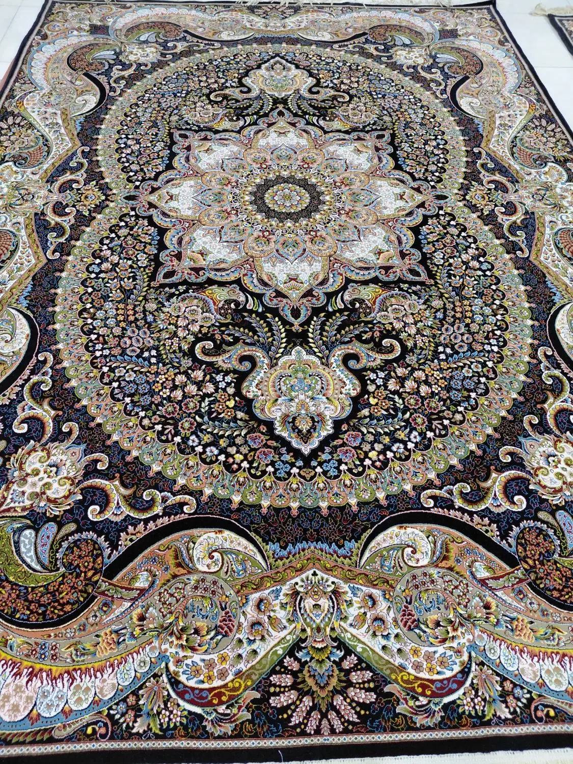 ی جفت فرش ۹ متری شسته شده اماده مصرف|فرش|ورامین, خیر آباد|دیوار