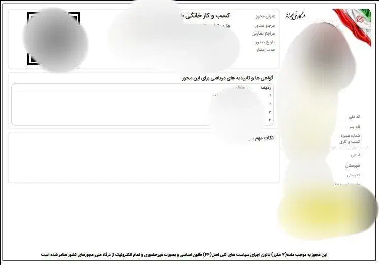 جواز کسب خانگی|خدمات مالی، حسابداری، بیمه|قزوین, |دیوار