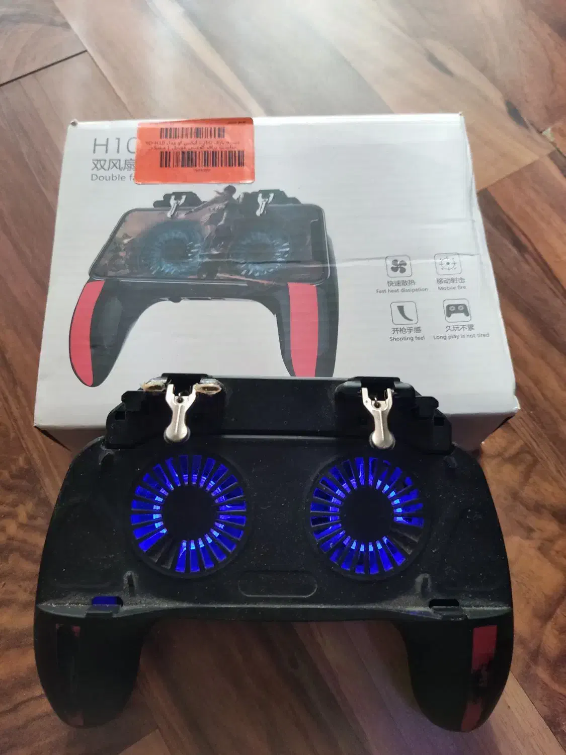 دسته بازی موبایل همراه با فن خنک کننده|کنسول، بازی ویدئویی و آنلاین|قزوین, |دیوار