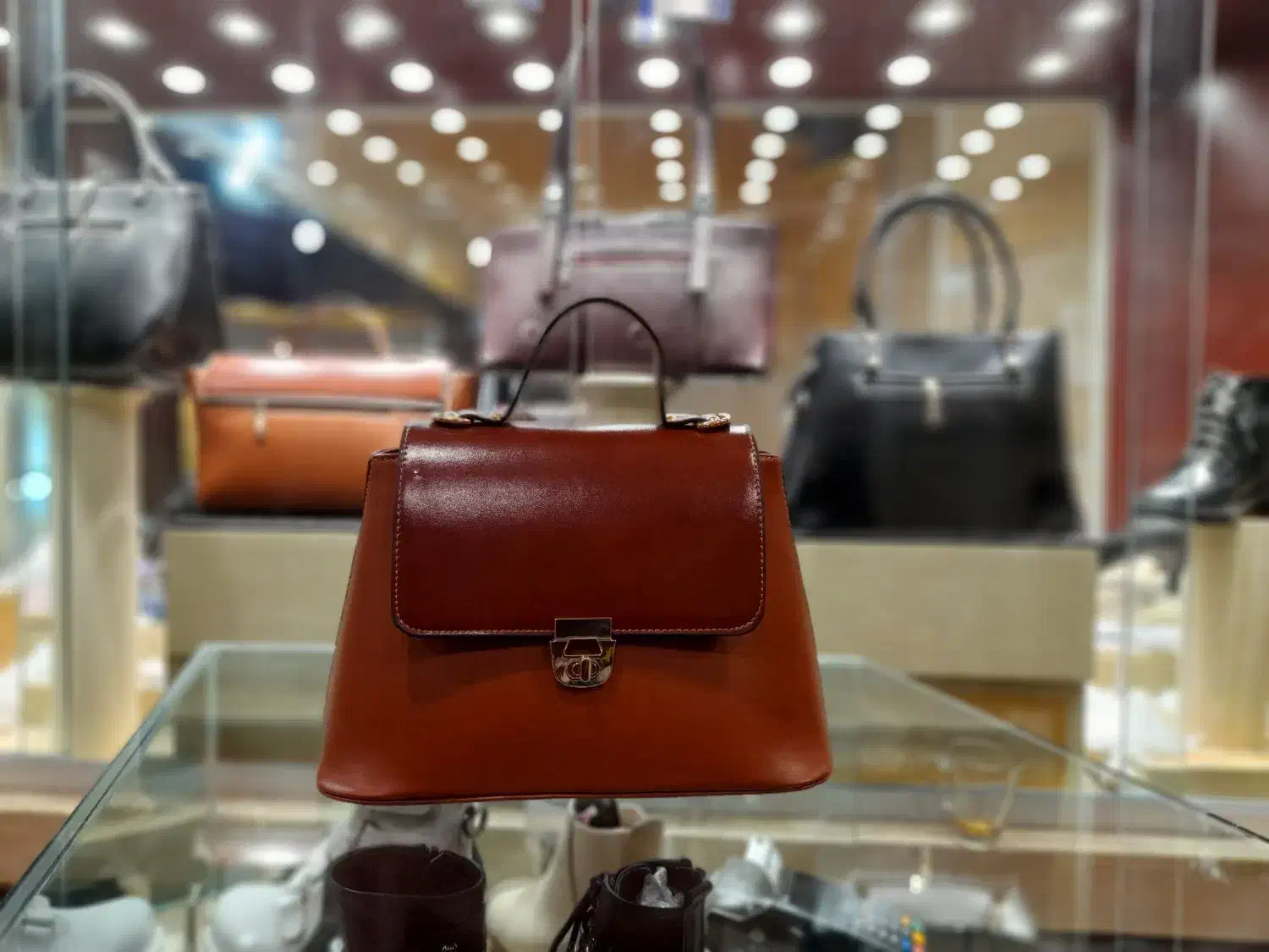 کیف زنانه ترکیبی چرم|کیف، کفش، کمربند|خرم‌آباد, |دیوار