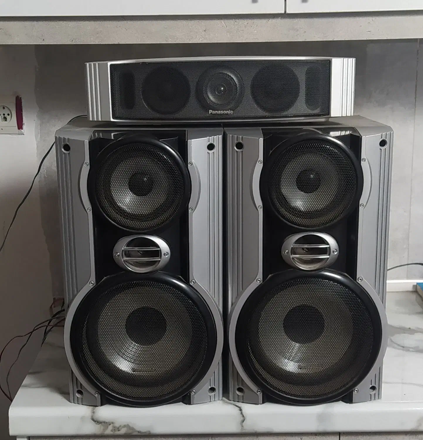 یک جفت باند غول پاناسونیک وسنتر|سیستم صوتی خانگی|مشهد, هفت تیر (نه دره)|دیوار