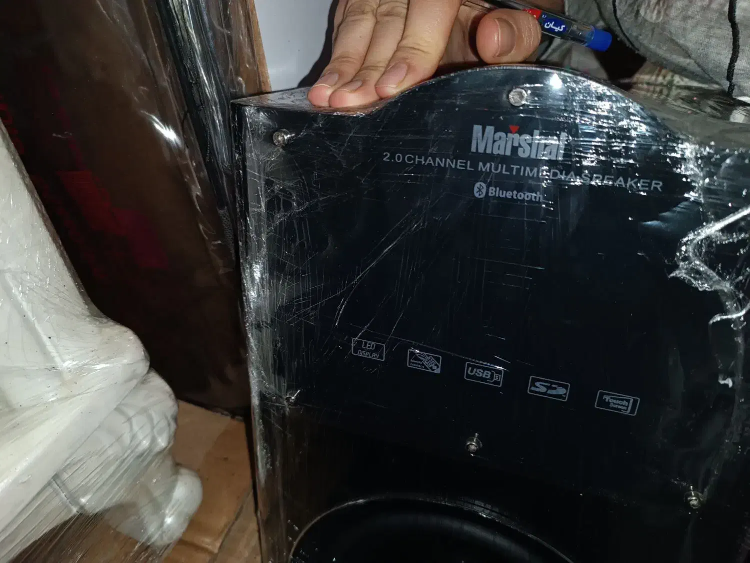 اسپیکر ایستاده مارشال دوتکه|سیستم صوتی خانگی|الوند, |دیوار