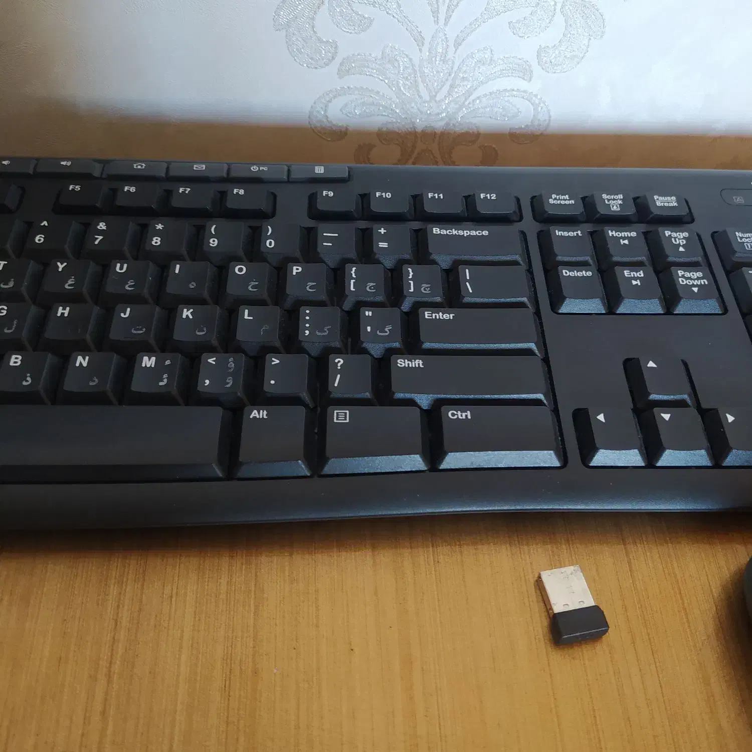 کیبورد و موس بیسیم لاجیتک|قطعات و لوازم جانبی رایانه|پرند, فاز ۲|دیوار