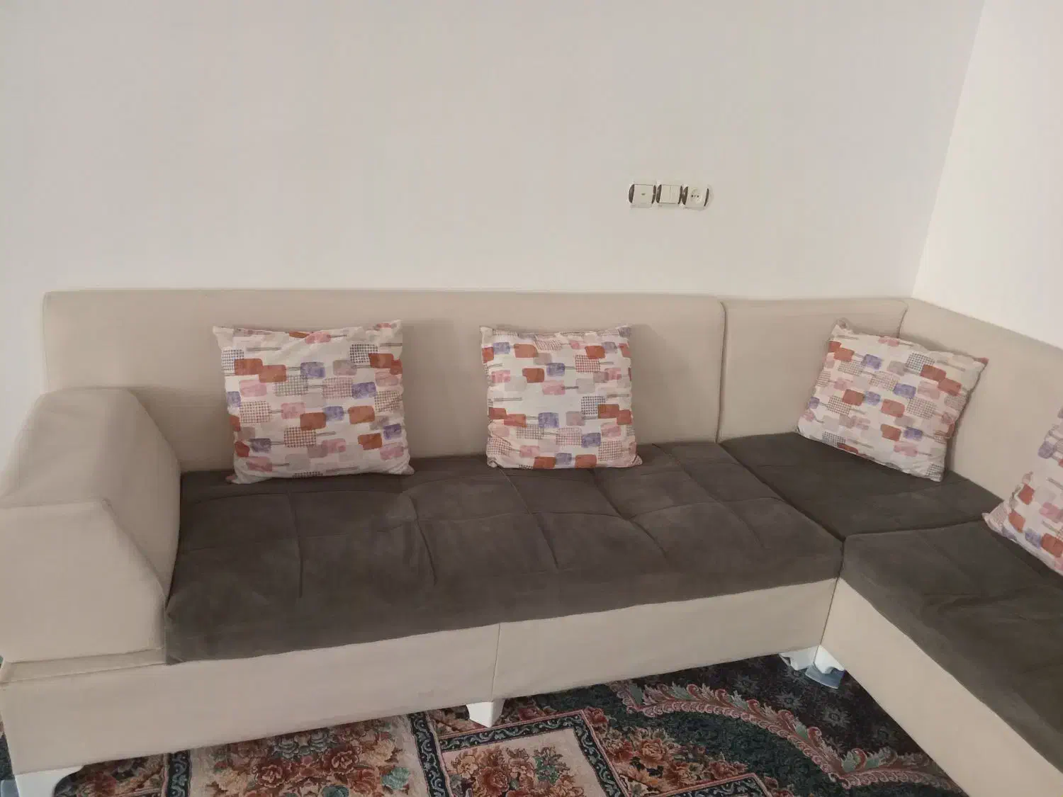 مبل راحتی هفت نفره|مبلمان خانگی و میز عسلی|خرمآباد, |دیوار