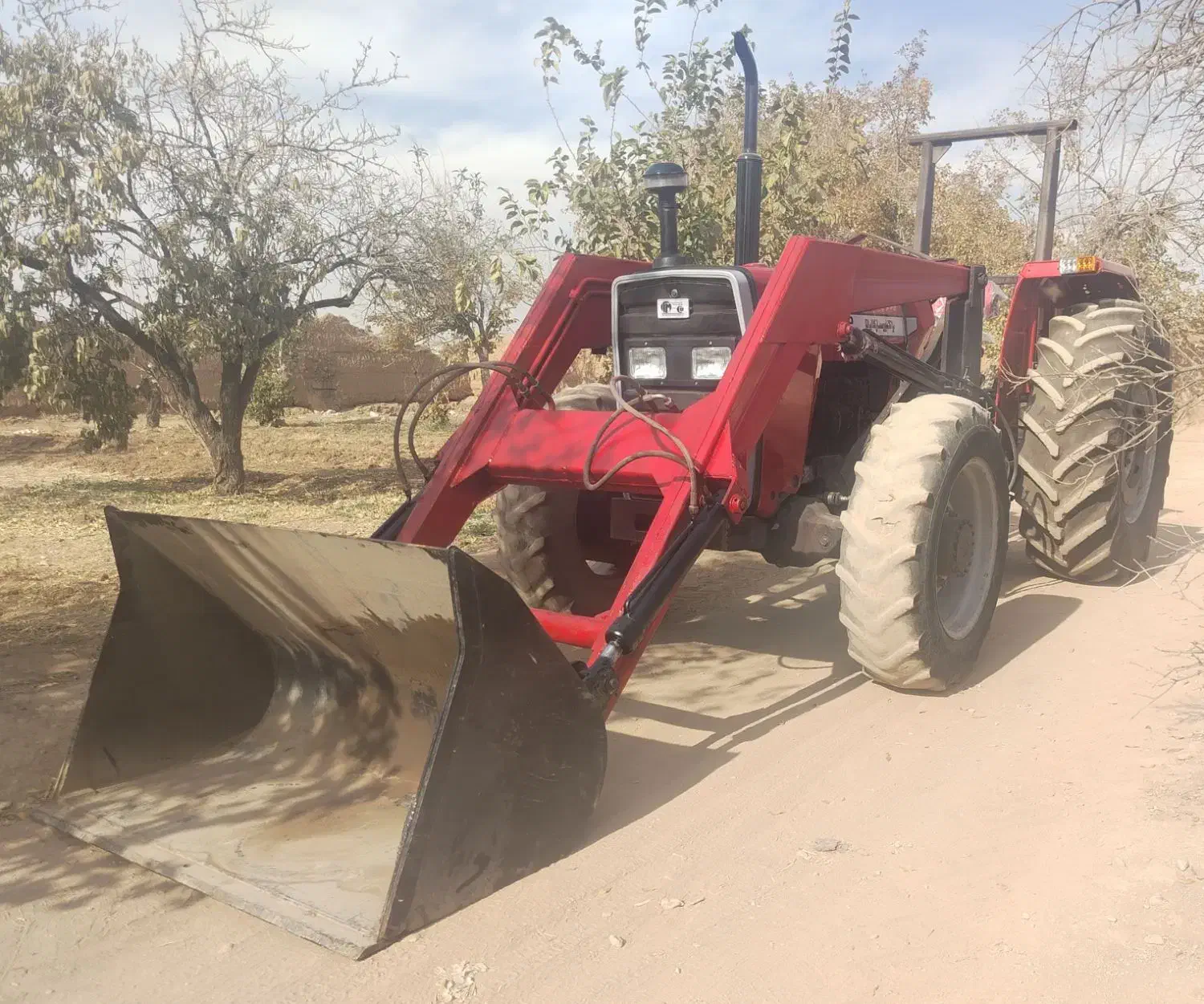 تراکتور فرگوسن جفت مدل 84|خودرو سنگین|نجف‌آباد, شهدا|دیوار