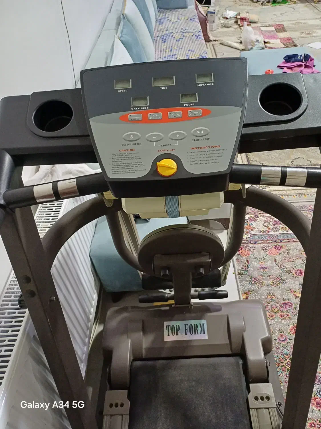 تریدمیل تاپ فرم درحد نو|تجهیزات ورزشی|قم, عمار یاسر|دیوار