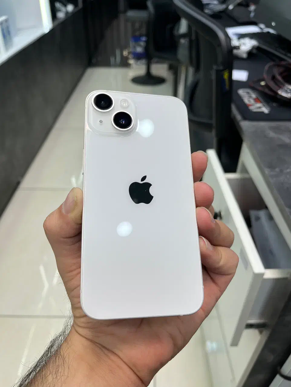 ایفون ۱۳ نرمال ۱۲۸ گیگ سفید اقساط بلند مدت|موبایل|اصفهان, مفتح|دیوار