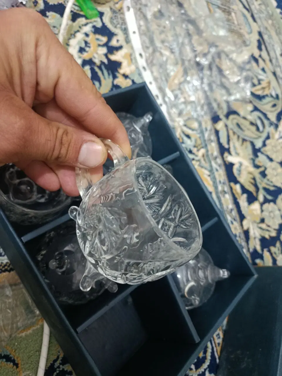 استکان 6تایی|ظروف سرو و پذیرایی|شیراز, بالا کفت|دیوار