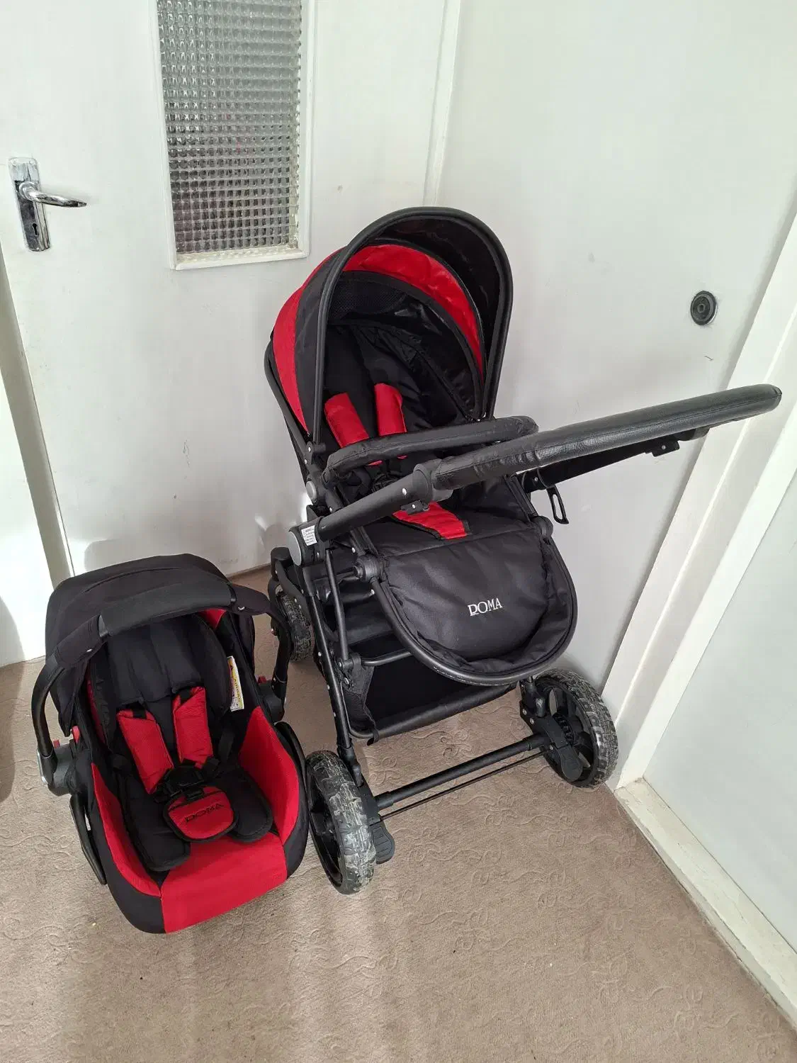 ست کالسکه و کریر روما مخصوص سیسمونی|کالسکه و لوازم جانبی|تبریز, |دیوار