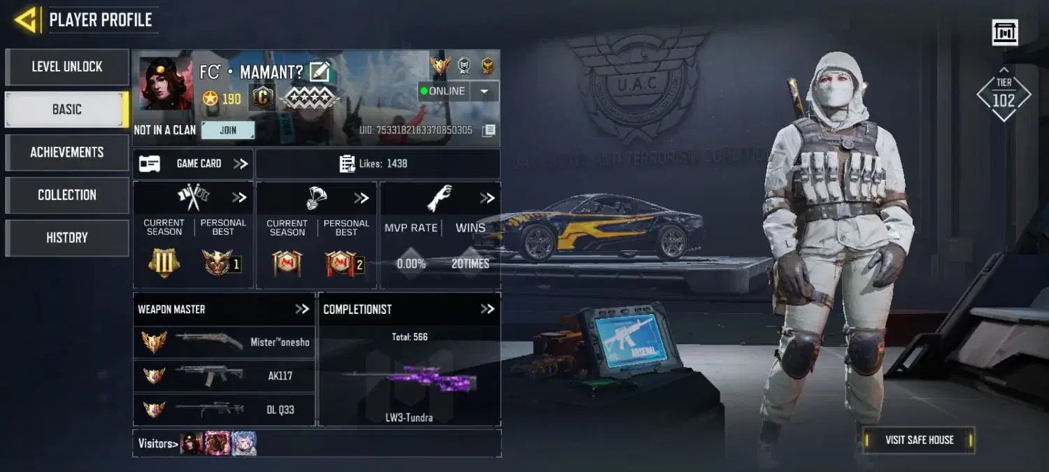 اکانت کلاف|کنسول، بازی ویدئویی و آنلاین|مشهد, ایثارگران|دیوار