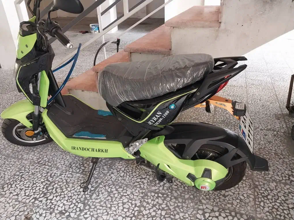 موتور شارژی ۱۵۰۰ وات ایران دوچرخ|موتورسیکلت|رشت, چمارسرا|دیوار