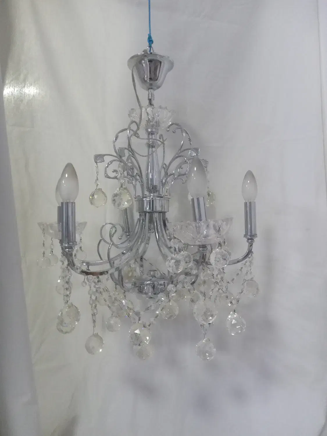 لوستر تمام استیل|لوستر و چراغ آویز|اراک, |دیوار