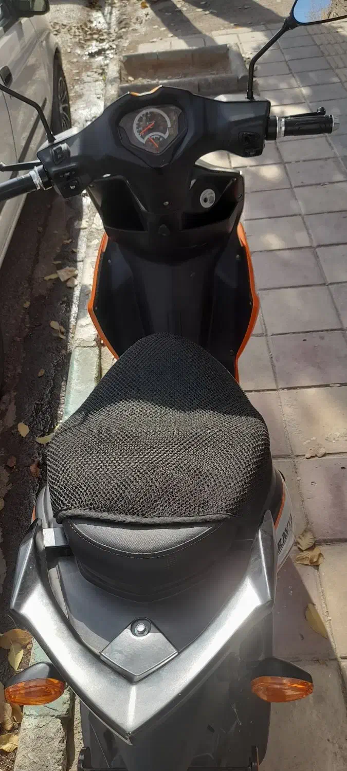 موتور برقی کویر مدل ES8   درحدنوتمیز بدون خط خش|موتورسیکلت|کرمانشاه, |دیوار