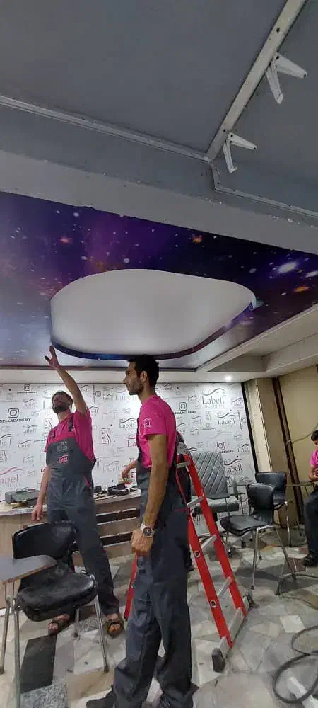 نیروی نصب سقف کشسان لابل|خدمات پیشه و مهارت|سبزوار, کوی بهار|دیوار