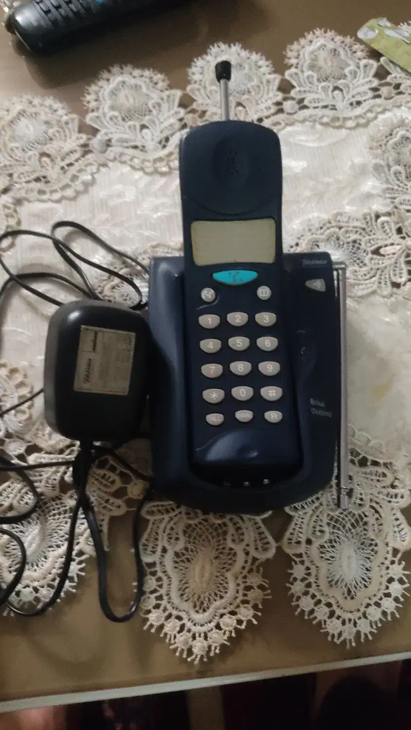 تلفن بی سیم الکاتل اصل قدیمی|تلفن رومیزی|تهران, تهرانسر شرقی|دیوار