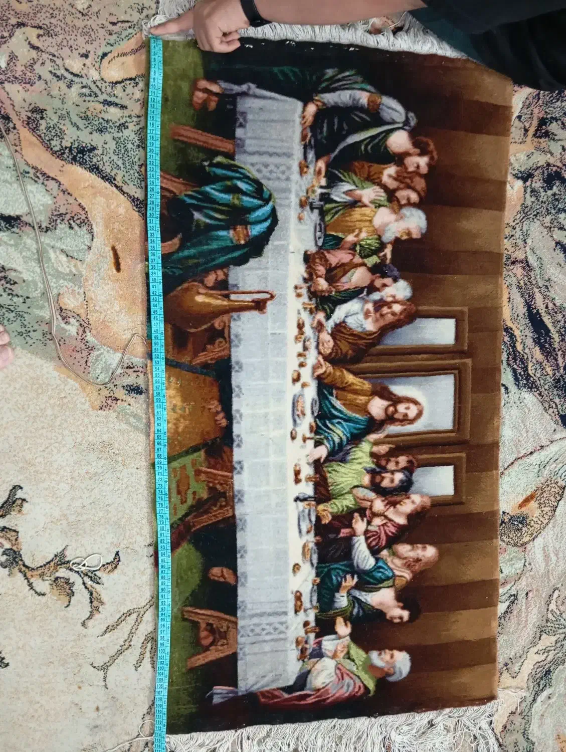 تابلو شام اخر|تابلو فرش|قم, دروازه ری|دیوار