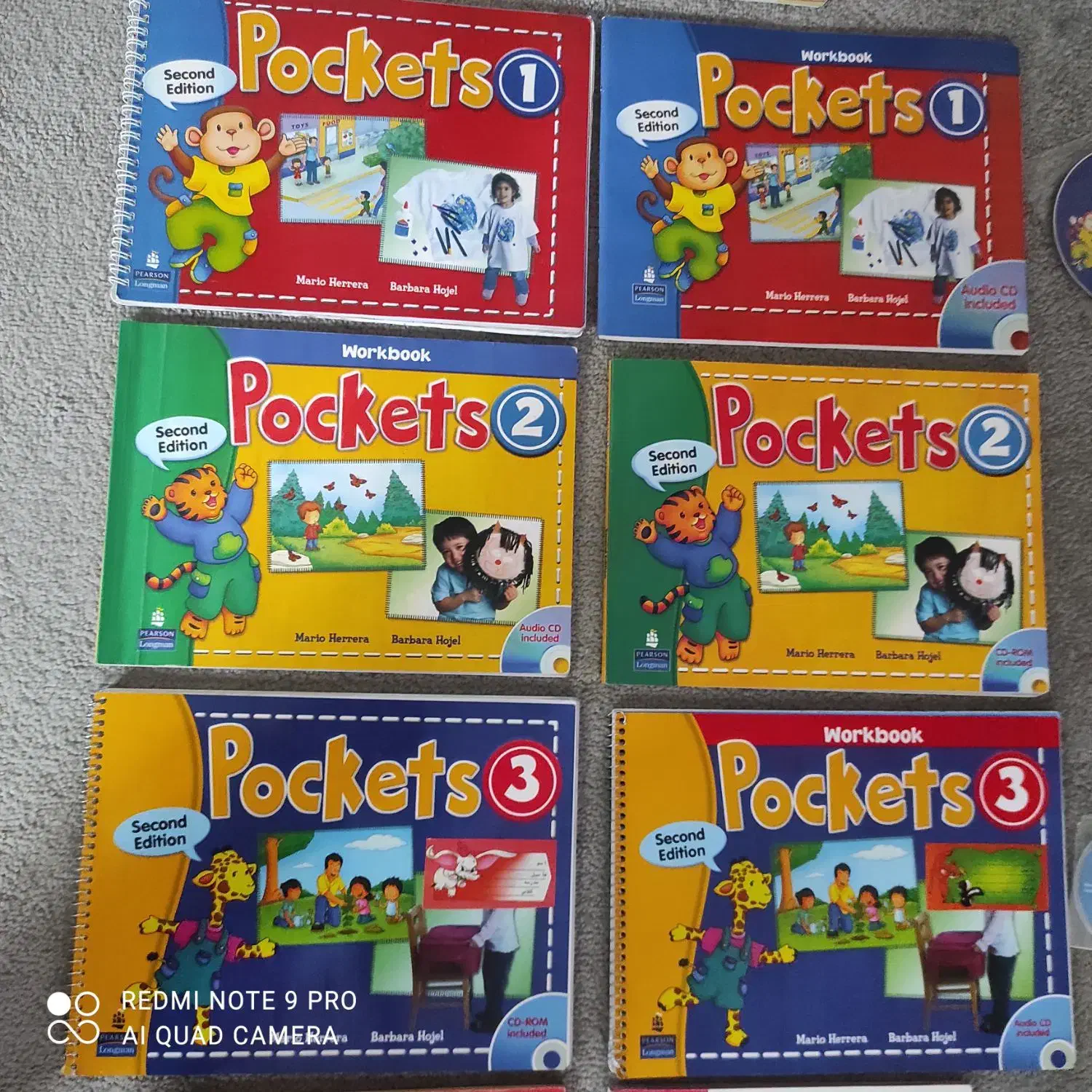 ۶ سری کتاب آموزش زبان انگلیسی با سیدی از پایه|کتاب و مجله آموزشی|کرمانشاه, |دیوار