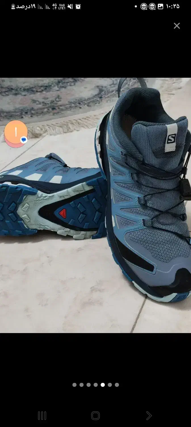 کتونی سالامون اورجینال|کیف، کفش، کمربند|رشت, سعدی (تختی)|دیوار