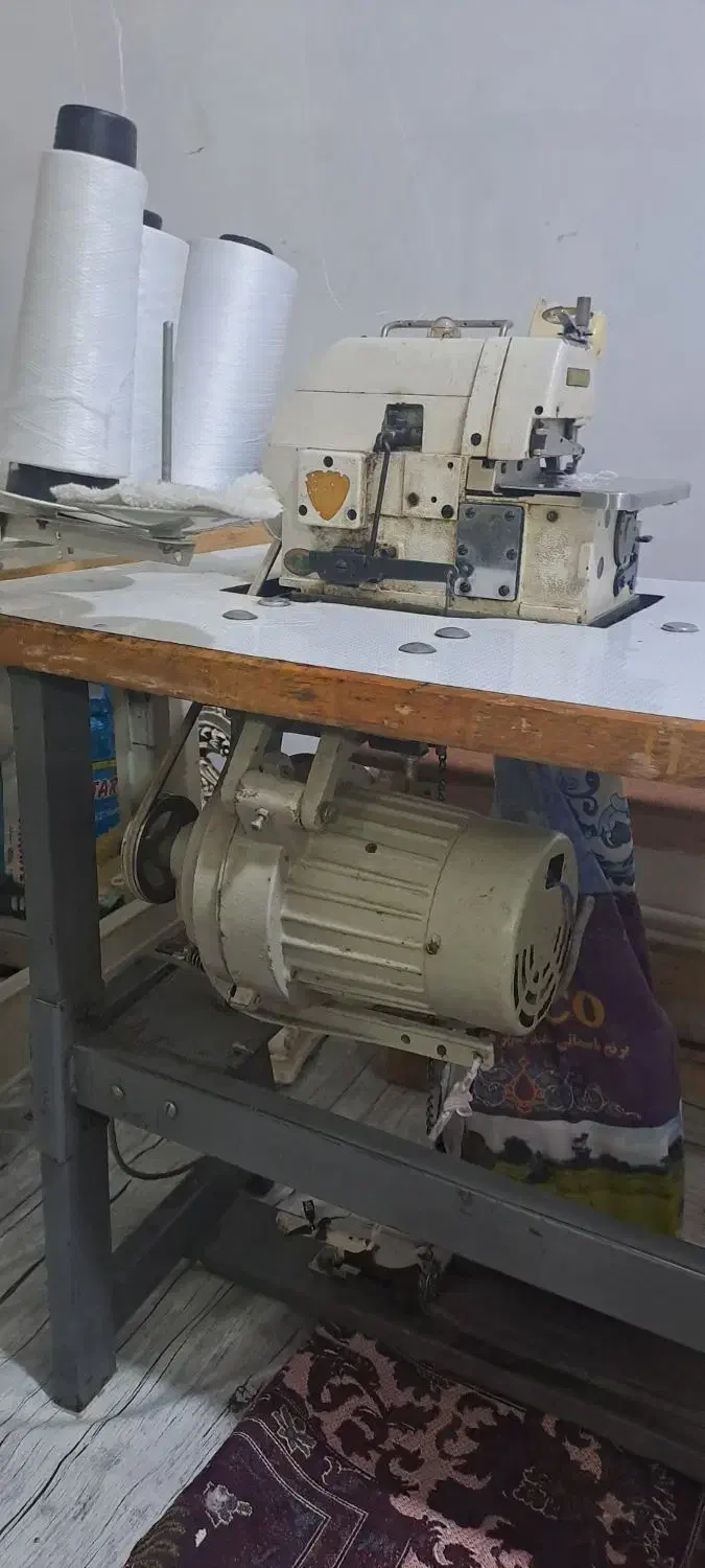 وسایل خانه|چرخ خیاطی و ریسندگی|ماهدشت, |دیوار