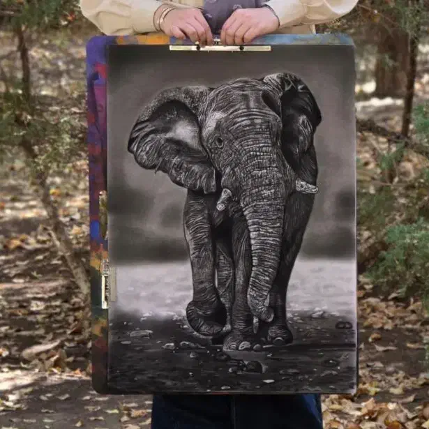 طراحی چهره ، سیاه قلم ، آموزش|خدمات پیشه و مهارت|قم, یزدانشهر|دیوار