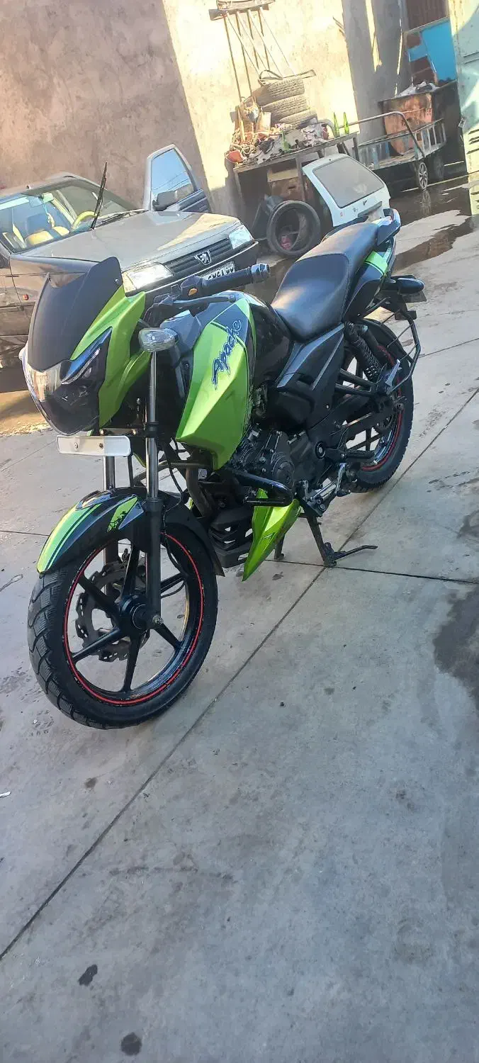 اپاچی ۱۶۰ مدل ۹۵|موتورسیکلت|نیشابور, کریم آباد|دیوار