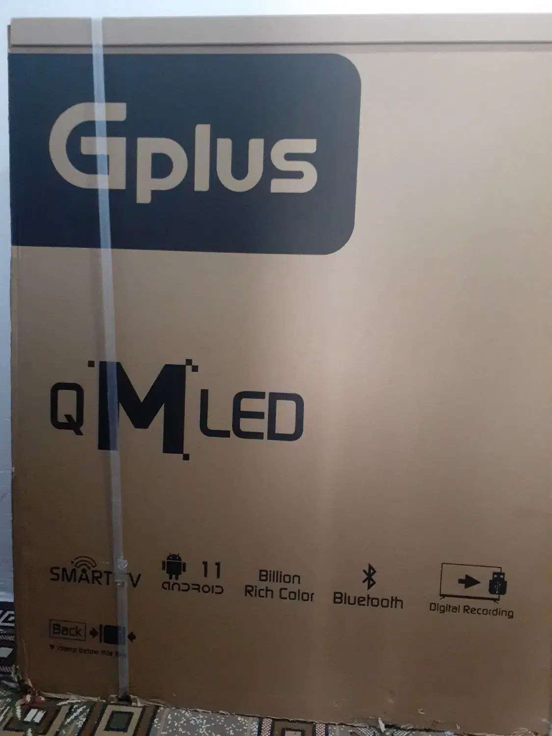 تلویزیون ۷۵ اینچ|تلویزیون و پروژکتور|کرمان, |دیوار