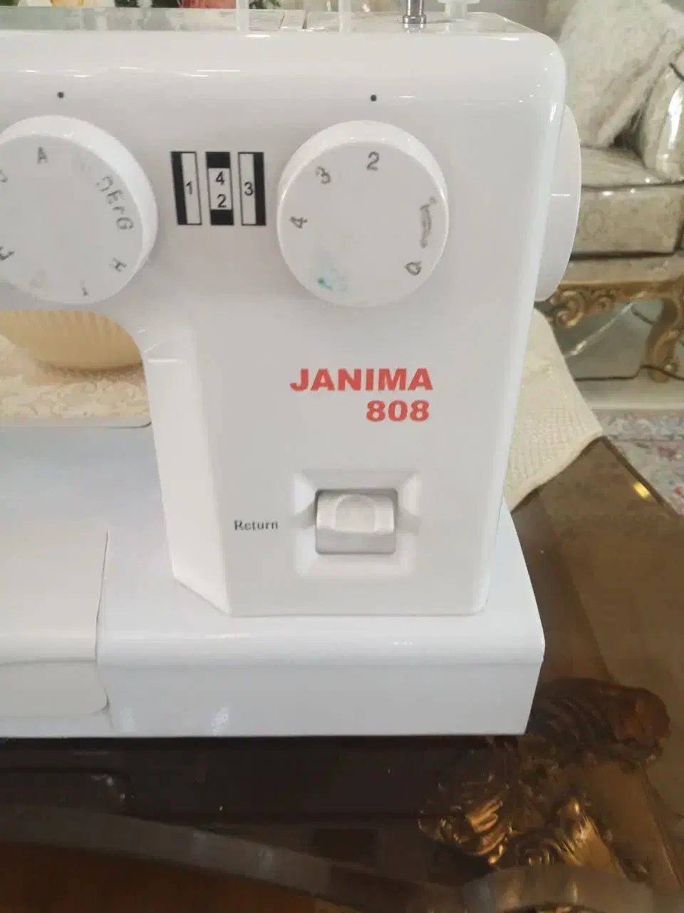چرخ خیاطی جانیما بهترین مارک اصلی رنگ سفید|چرخ خیاطی و ریسندگی|تهران, آهنگ|دیوار