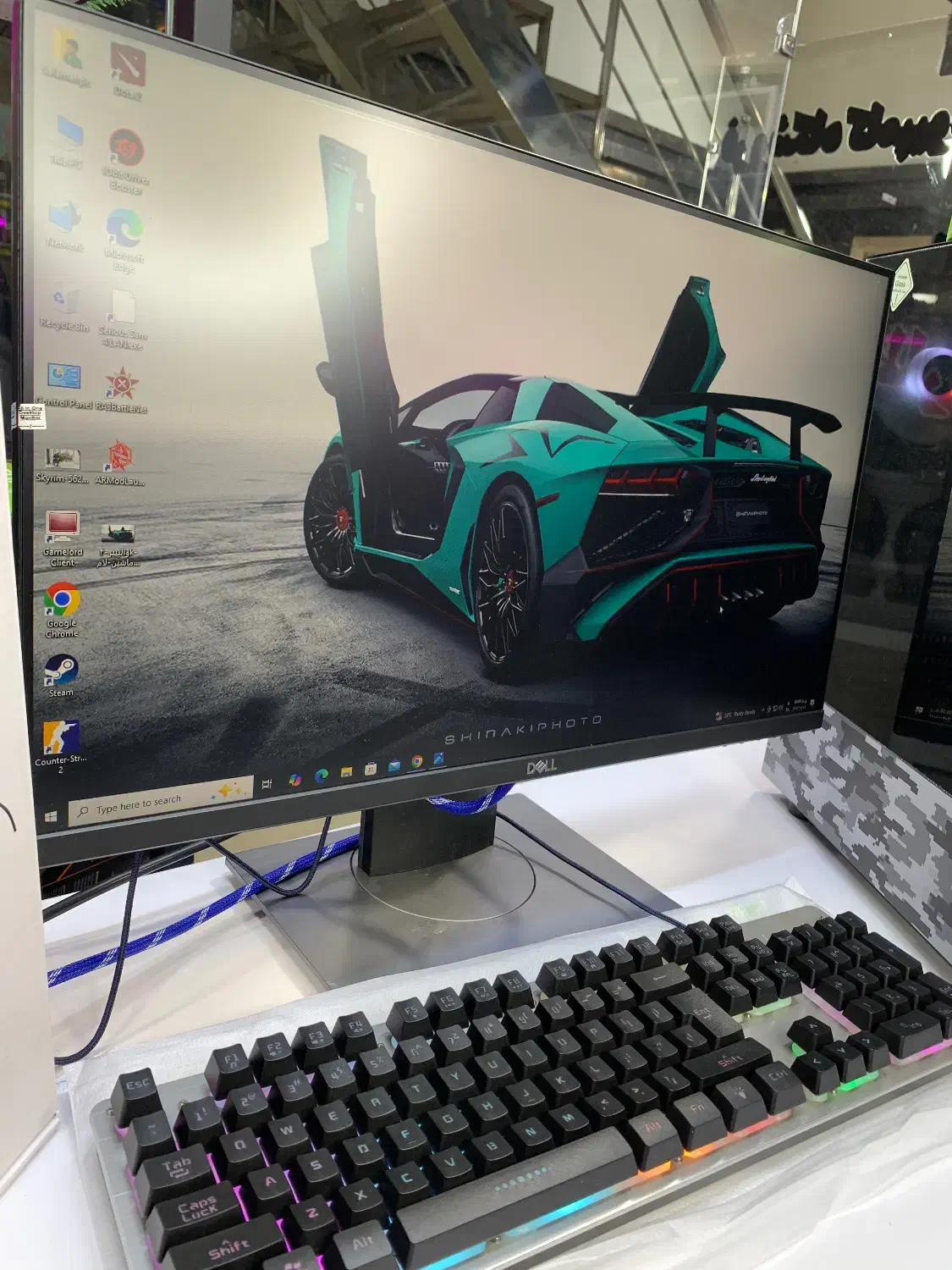 کیس و مانیتور خانگی و بازی قدرتمند|رایانه رومیزی|اهواز, گلستان|دیوار