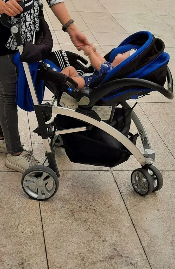 کالسکه صندلی غذا کریر تخت پارک روروئک|کالسکه و لوازم جانبی|زنجان, |دیوار