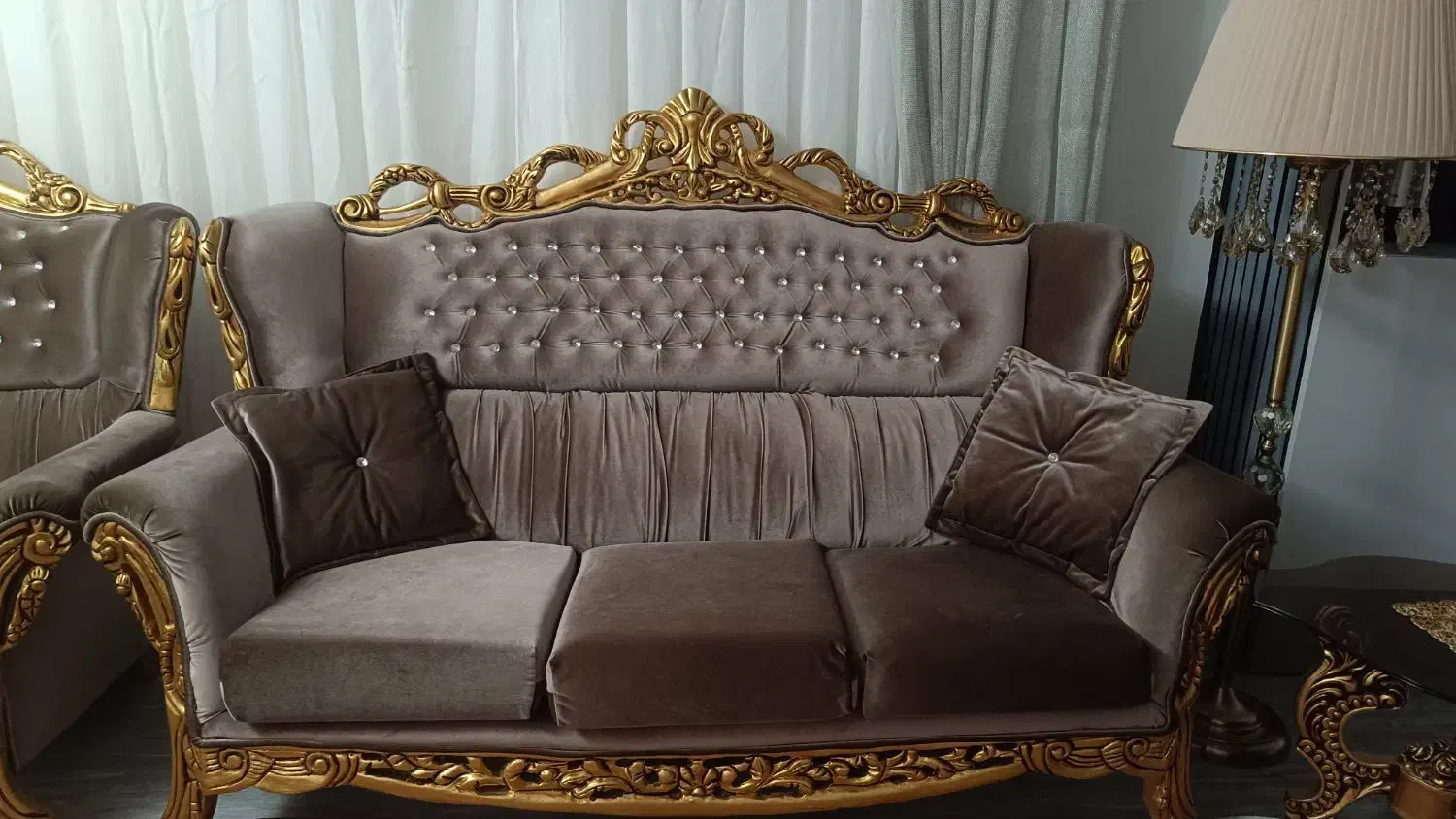 مبل سلطنتی کلاسیک|مبلمان خانگی و میز عسلی|تبریز, |دیوار