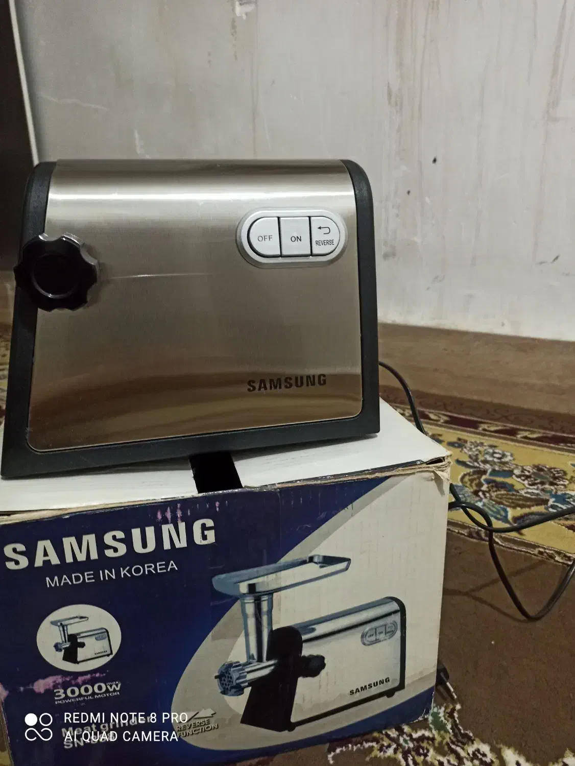 چرخ گوشت 3000ولت|خردکن، آسیاب، غذاساز|اهواز, کیانشهر|دیوار