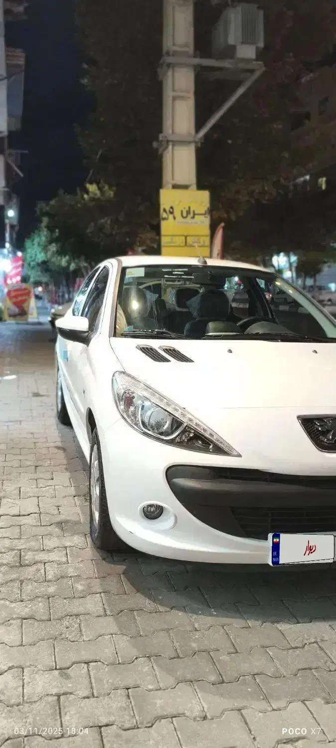 ۲۰۷ مدل ۱۴۰۰ بی رنگ|خودرو سواری و وانت|گرگان, |دیوار