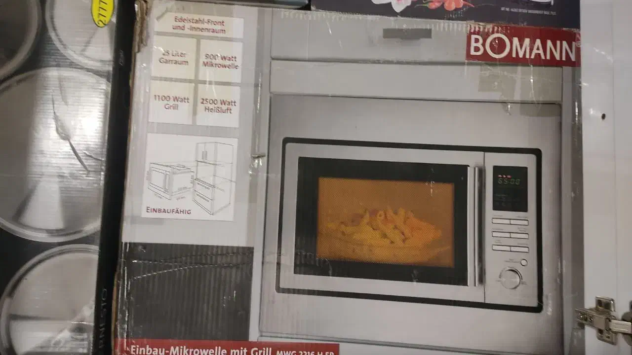 مایکروویوو توکار BOMANN آلمان آکبند|اجاق گاز و لوازم برقی پختوپز|سقز, |دیوار