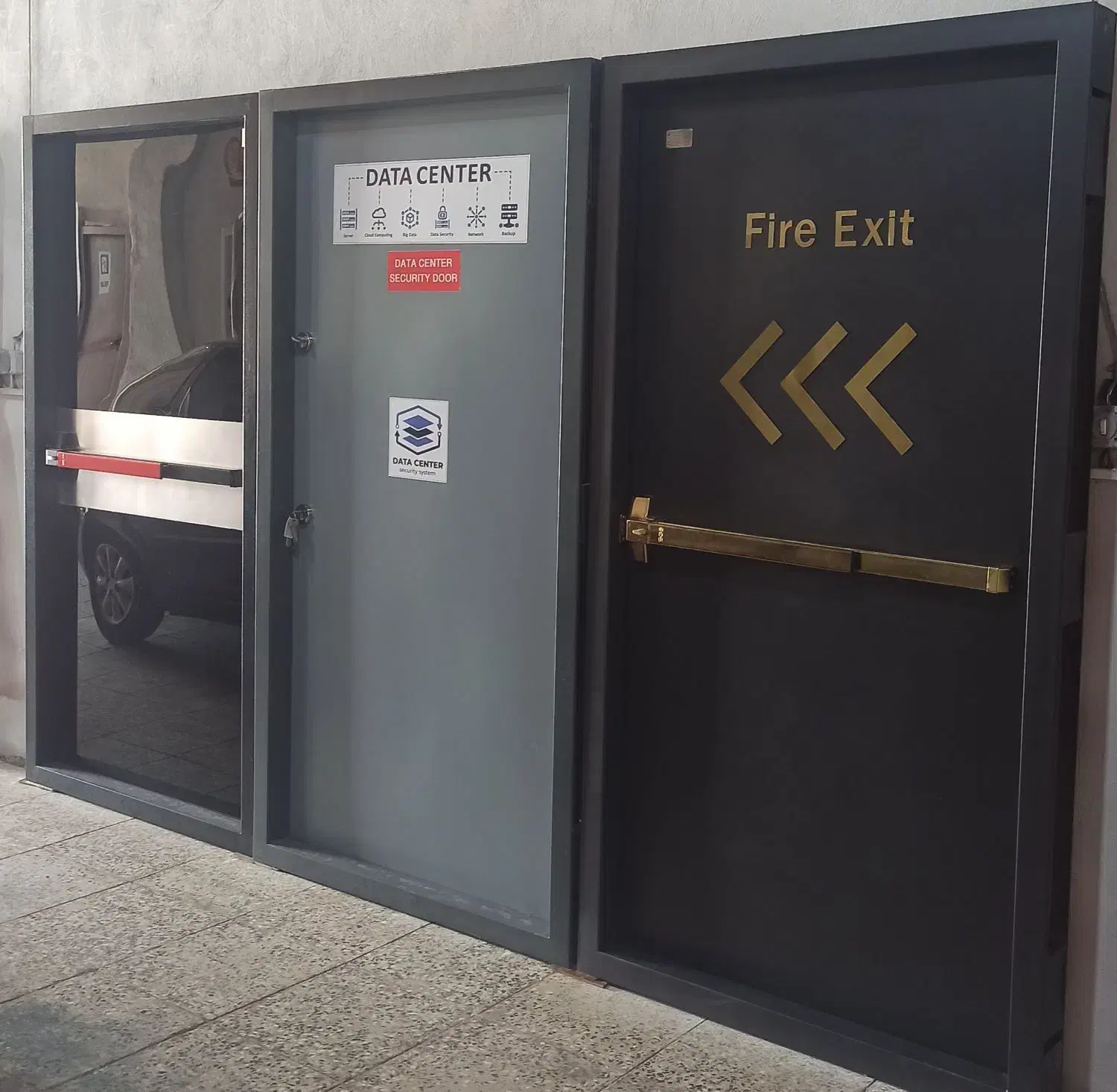 درب آتشنشانی|مصالح و تجهیزات ساختمان|ابریشم, |دیوار