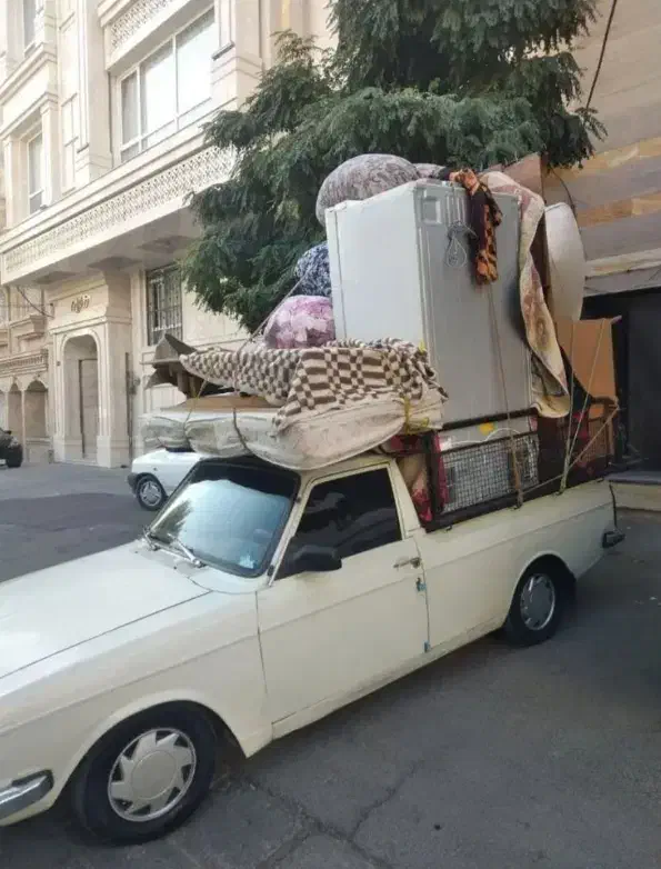 پیکان وانت بار حمل بار باربری کل کرج با کارگر|خدمات حمل و نقل|کرج, باغستان|دیوار