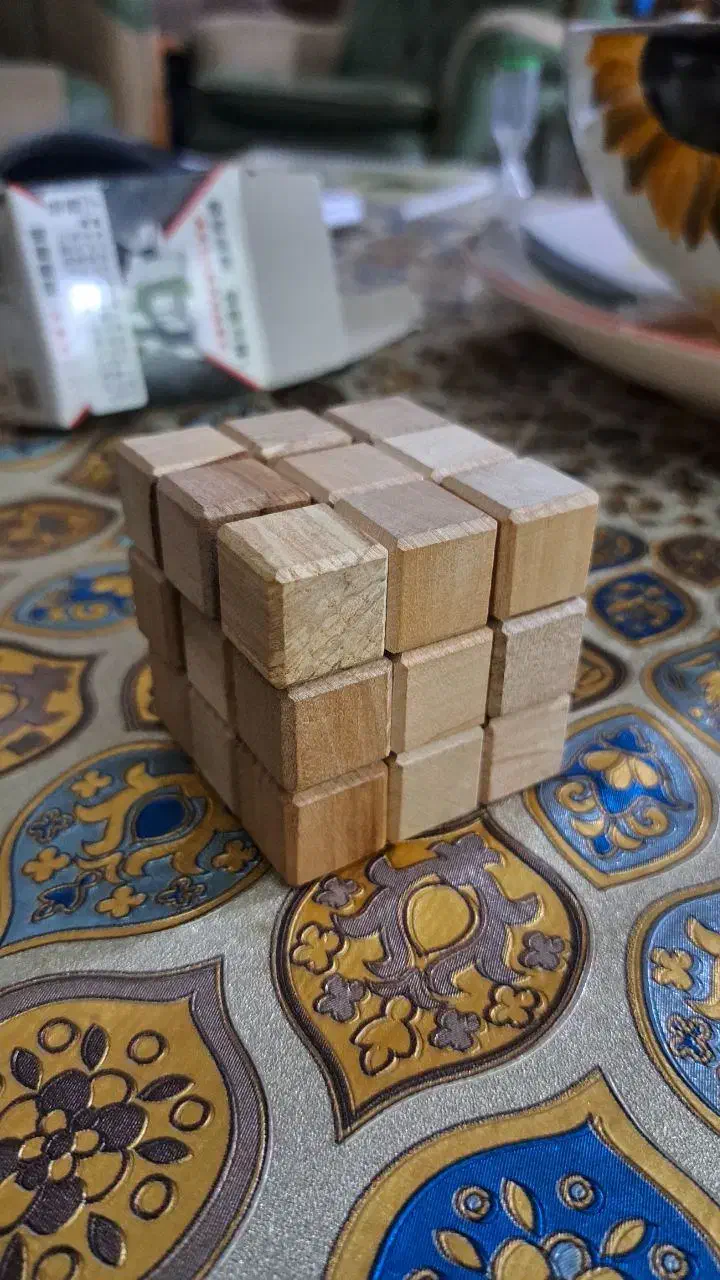 روبیک مثلثی|صنایع دستی و سایر لوازم تزئینی|قم, باجک سه|دیوار